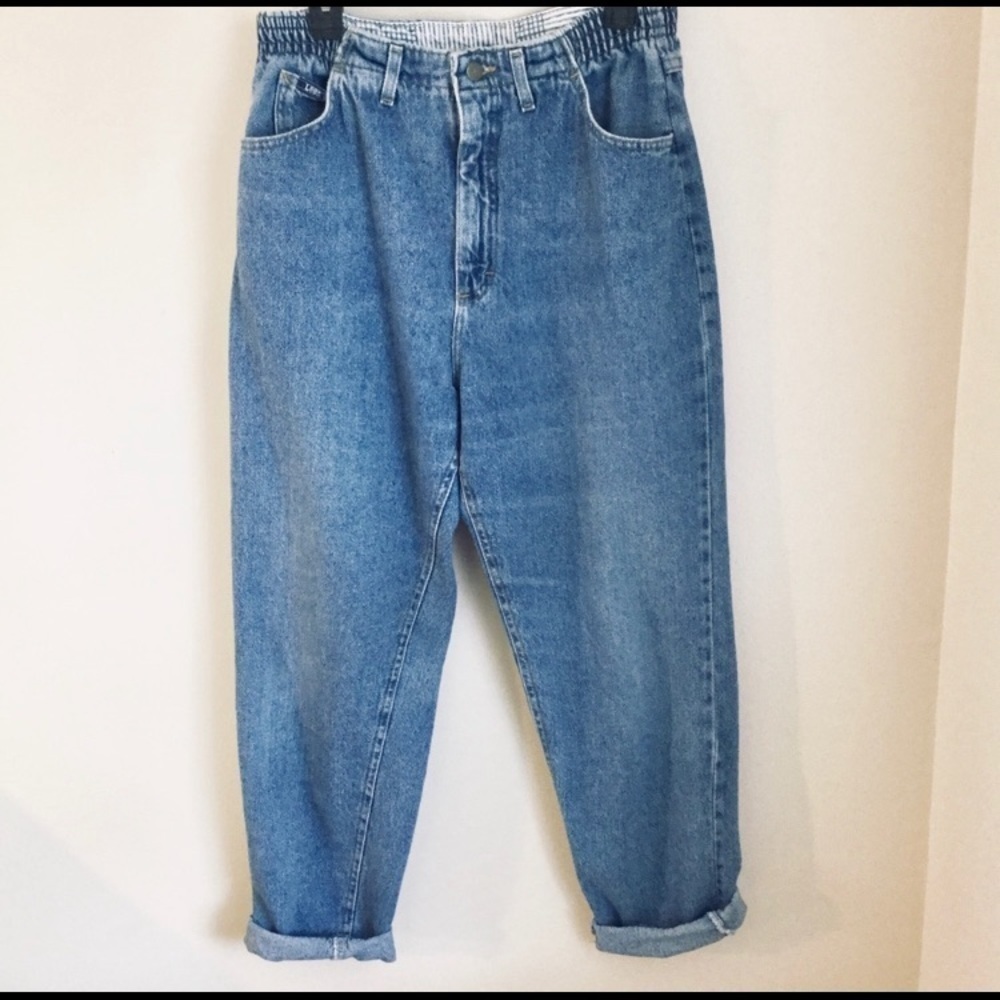 Vintage Lee Women’s jeans straight leg Relaxed bagged costal grandma boho